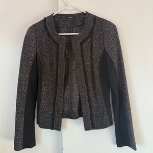 Express Charcoal and Black Women's Blazer
